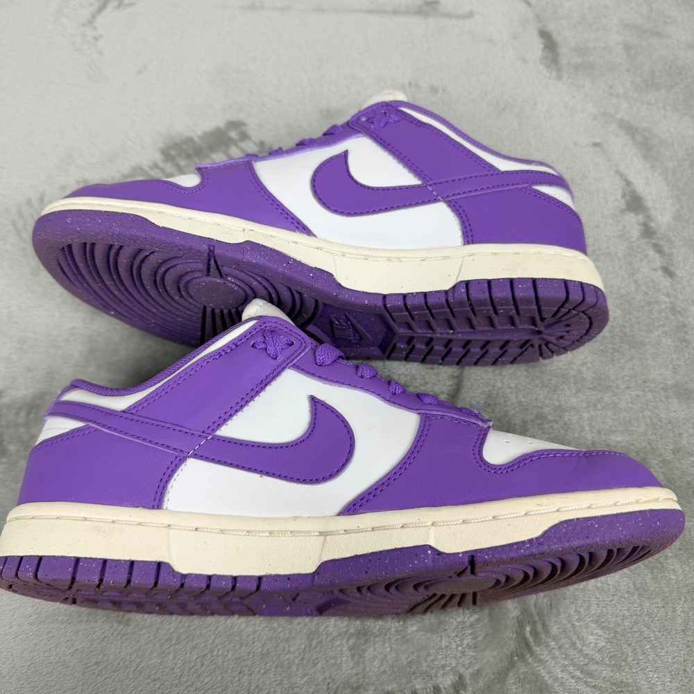 Nike Dunk Low Field Purple White DD1873-108 Womens Size 8 Sneakers - Picture 8 of 11